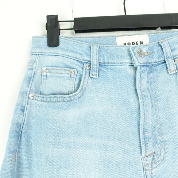 Boden Jeans Women SZ 28/30 Wide Leg Baggy Relaxed Retro Y2K 90's Light Wash Read - Picture 2 of 13